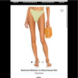 Tularosa sammie bikini bottom size xs, NWT #summer #bikini #revolve #tularosa.